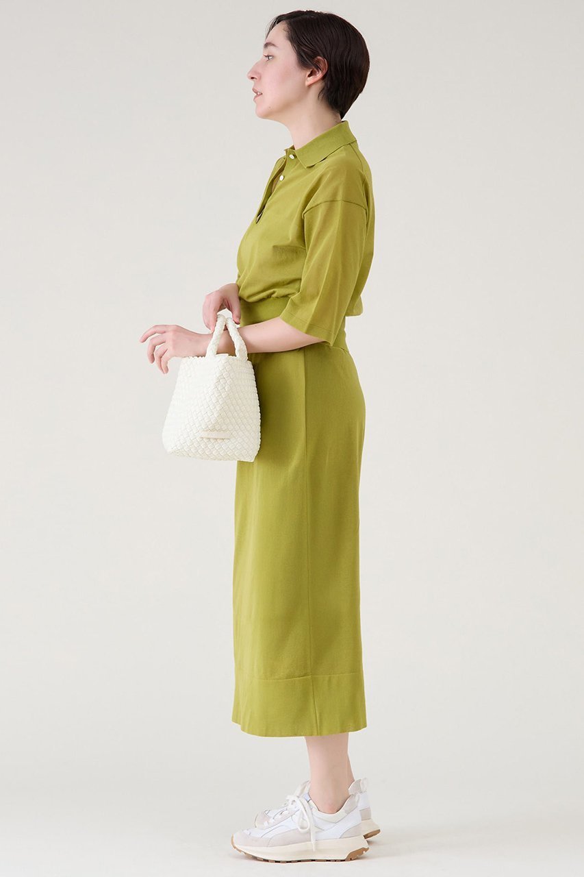 【マルティニーク/martinique】のクリスプC/Nポロ(セットアップ可) 人気、トレンドファッション・服の通販 founy(ファニー) 　ファッション　Fashion　レディースファッション　Fashion for Women　トップス・カットソー　Cut & Sew Tops　ニット　Knit Tops & Sweaters　カジュアルプルオーバー・ニットトップス　Pullovers & Knit Tops / Casual Pullovers　おすすめ　Recommended / Our Picks　シアー　Sheer, See-Through　セットアップ　Set-Up, Coordinated Outfit　エレガント 上品　Elegant　夏　Summer　other-5|ID: prp329100004563572 ipo3291000000035857801