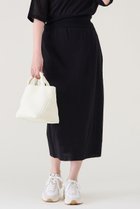 【マルティニーク/martinique】のクリスプC/Nスカート(セットアップ可) ブラック|ID: prp329100004563574 ipo3291000000035380581