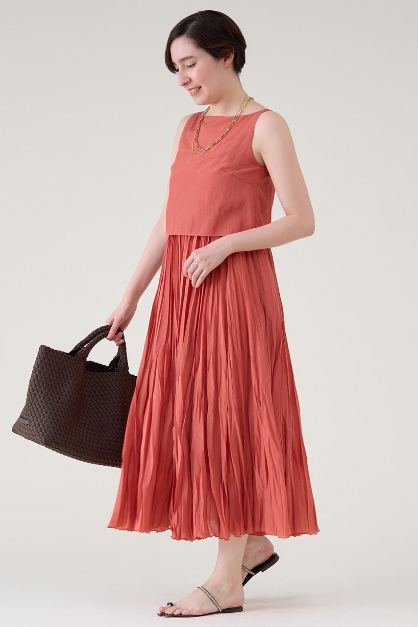 【マルティニーク/martinique】のプリーツワンピース 人気、トレンドファッション・服の通販 founy(ファニー) ファッション Fashion レディースファッション Fashion for Women ワンピース Dresses チュニック Tunic Tops & Dresses おすすめ Recommended / Our Picks クロップド Cropped, Short Length シンプル Simple, Minimal タンク Tank Top, Sleeveless Top チュニック Tunic, Long Top プリーツ Pleats, Pleated ロング Long, Long-Length エレガント 上品 Elegant 夏 Summer 洗える Machine Washable other-3|ID: prp329100004563575 ipo3291000000036064851