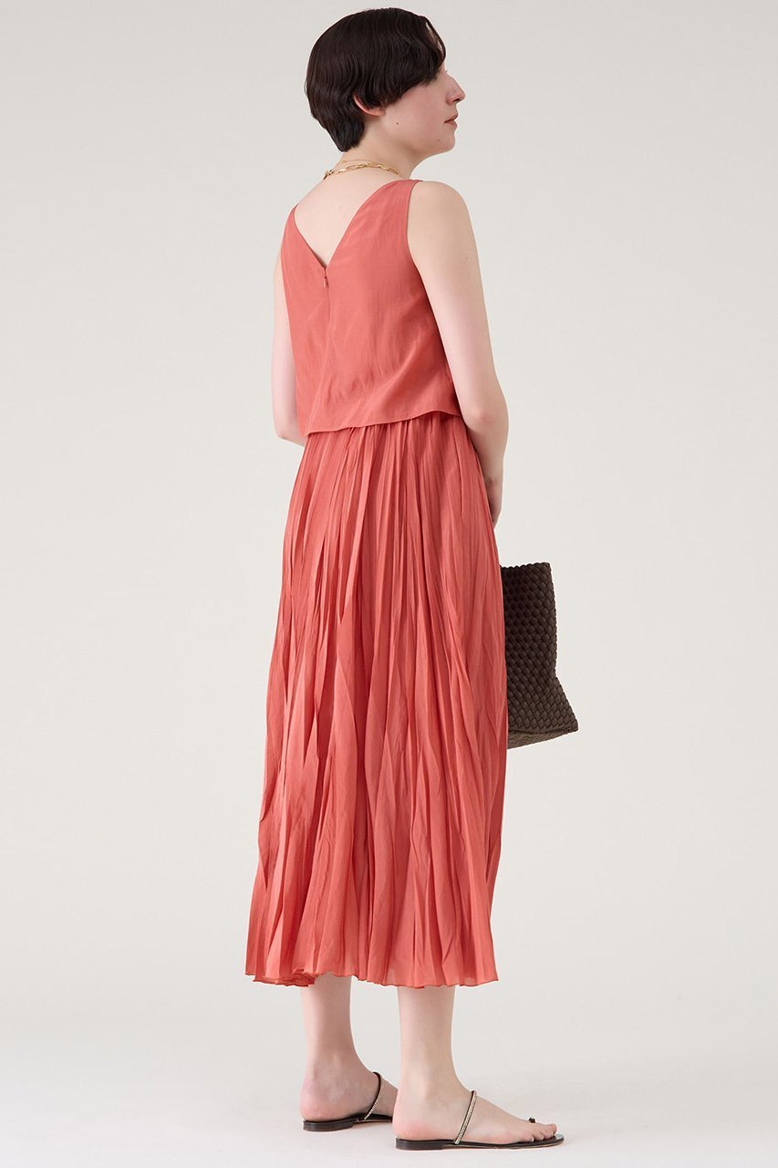 【マルティニーク/martinique】のプリーツワンピース 人気、トレンドファッション・服の通販 founy(ファニー) ファッション Fashion レディースファッション Fashion for Women ワンピース Dresses チュニック Tunic Tops & Dresses おすすめ Recommended / Our Picks クロップド Cropped, Short Length シンプル Simple, Minimal タンク Tank Top, Sleeveless Top チュニック Tunic, Long Top プリーツ Pleats, Pleated ロング Long, Long-Length エレガント 上品 Elegant 夏 Summer 洗える Machine Washable other-4|ID: prp329100004563575 ipo3291000000036064852