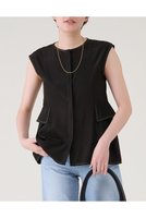 【マルティニーク/martinique】のシルキーファイユぺプラムブラウス 人気、トレンドファッション・服の通販 founy(ファニー) ファッション Fashion レディースファッション WOMEN トップス・カットソー Tops/Tshirt キャミソール / ノースリーブ No Sleeves シャツ/ブラウス Shirts/Blouses おすすめ Recommend セットアップ Set Up デニム Denim ノースリーブ No Sleeve ボトム Bottom ポケット Pocket エレガント 上品 Elegant 夏 Summer NEW・新作・新着・新入荷 New Arrivals 春 Spring S/S・春夏 Ss・Spring/Summer 羽織 Haori |ID:prp329100004563577