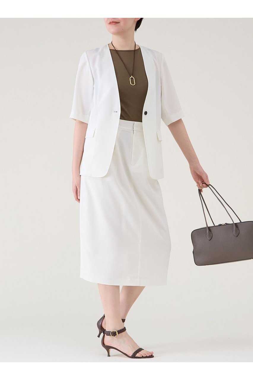 【マルティニーク/martinique】のハーフスリーブジャケット(セットアップ可) 人気、トレンドファッション・服の通販 founy(ファニー) 　ファッション　Fashion　レディースファッション　WOMEN　アウター　Coat Outerwear　ジャケット　Jackets　おすすめ　Recommend　ジャケット　Jacket　セットアップ　Set Up　ドレープ　Drape　リラックス　Relax　半袖　Short Sleeve　NEW・新作・新着・新入荷　New Arrivals　other-4|ID: prp329100004563579 ipo3291000000032271904