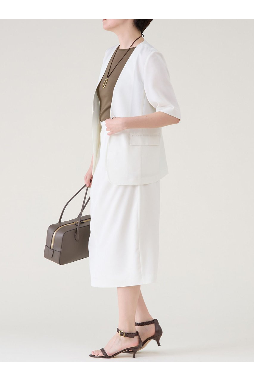 【マルティニーク/martinique】のハーフスリーブジャケット(セットアップ可) 人気、トレンドファッション・服の通販 founy(ファニー) 　ファッション　Fashion　レディースファッション　WOMEN　アウター　Coat Outerwear　ジャケット　Jackets　おすすめ　Recommend　ジャケット　Jacket　セットアップ　Set Up　ドレープ　Drape　リラックス　Relax　半袖　Short Sleeve　NEW・新作・新着・新入荷　New Arrivals　other-5|ID: prp329100004563579 ipo3291000000032271905