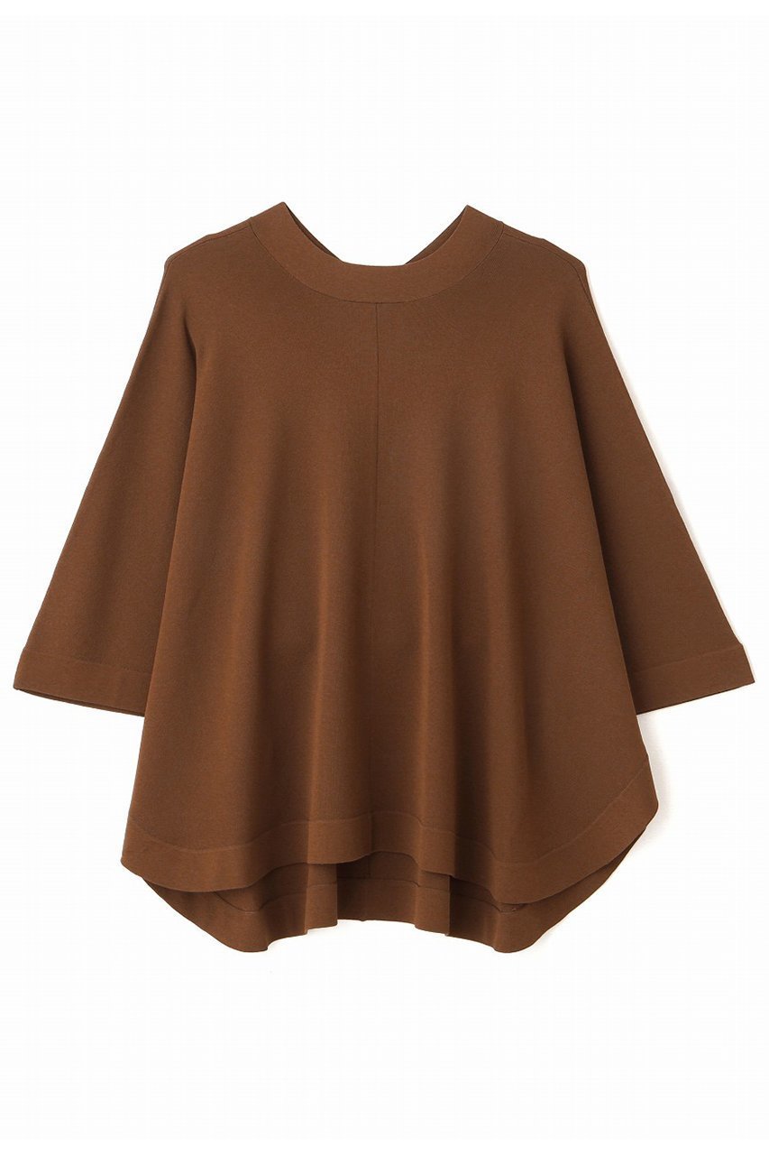 【アドーア/ADORE】のドライストレッチニット インテリア・キッズ・メンズ・レディースファッション・服の通販 founy(ファニー) 　ファッション　Fashion　レディースファッション　Fashion for Women　トップス・カットソー　Cut & Sew Tops　ニット　Knit Tops & Sweaters　カジュアルプルオーバー・ニットトップス　Pullovers & Knit Tops / Casual Pullovers　ストレッチ　Stretch, Stretchy Fabric　フレア　Flare, Flared　ブラウン|ID: prp329100004563581 ipo3291000000036016430