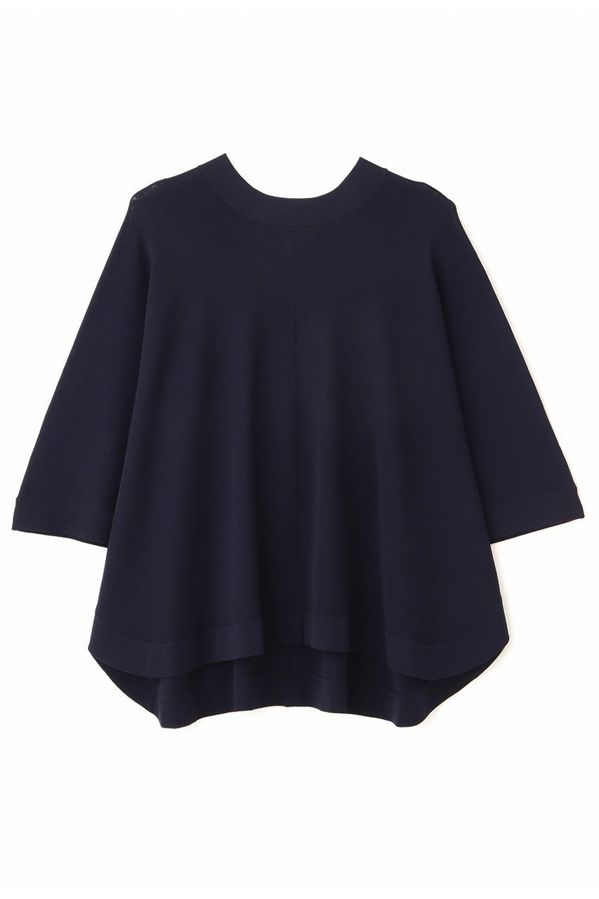 【アドーア/ADORE】のドライストレッチニット インテリア・キッズ・メンズ・レディースファッション・服の通販 founy(ファニー) 　ファッション　Fashion　レディースファッション　Fashion for Women　トップス・カットソー　Cut & Sew Tops　ニット　Knit Tops & Sweaters　カジュアルプルオーバー・ニットトップス　Pullovers & Knit Tops / Casual Pullovers　ストレッチ　Stretch, Stretchy Fabric　フレア　Flare, Flared　ネイビー|ID: prp329100004563581 ipo3291000000036016431