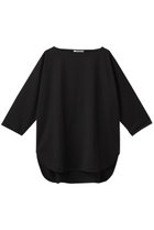 【ウィムガゼット/Whim Gazette】のボートコットンジャージープルオーバー 人気、トレンドファッション・服の通販 founy(ファニー) ファッション Fashion レディースファッション WOMEN トップス・カットソー Tops/Tshirt シャツ/ブラウス Shirts/Blouses ロング / Tシャツ T-Shirts プルオーバー Pullover カットソー Cut and Sewn シンプル Simple スリーブ Sleeve リラックス Relax ロング Long NEW・新作・新着・新入荷 New Arrivals thumbnail ブラック|ID: prp329100004563583 ipo3291000000032271932