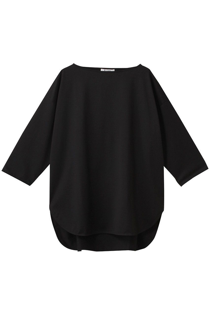 【ウィムガゼット/Whim Gazette】のボートコットンジャージープルオーバー インテリア・キッズ・メンズ・レディースファッション・服の通販 founy(ファニー) 　ファッション　Fashion　レディースファッション　WOMEN　トップス・カットソー　Tops/Tshirt　シャツ/ブラウス　Shirts/Blouses　ロング / Tシャツ　T-Shirts　プルオーバー　Pullover　カットソー　Cut and Sewn　シンプル　Simple　スリーブ　Sleeve　リラックス　Relax　ロング　Long　NEW・新作・新着・新入荷　New Arrivals　ブラック|ID: prp329100004563583 ipo3291000000032271932