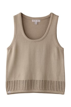 【ベアフット ドリームズ/BAREFOOT DREAMS】 サンブリーチ メッシュ タンク人気、トレンドファッション・服の通販 founy(ファニー) ファッション Fashion レディースファッション Fashion for Women トップス・カットソー Cut & Sew Tops ニット Knit Tops & Sweaters カジュアルプルオーバー・ニットトップス Pullovers & Knit Tops / Casual Pullovers かぎ針 Crochet タンク Tank Top, Sleeveless Top トレンド Trend, Trending Now メッシュ Mesh, Net Fabric リラックス Relax, Relaxed Fit エレガント 上品 Elegant 定番 Standard, Basic Item 軽量 Lightweight, Ultra Light |ID:prp329100004563586