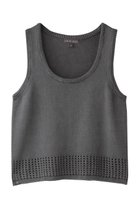 【ベアフット ドリームズ/BAREFOOT DREAMS】のサンブリーチ メッシュ タンク ブラック|ID:prp329100004563586