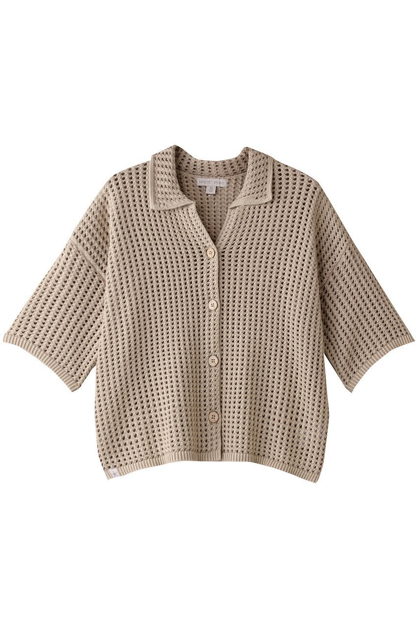 【ベアフット ドリームズ/BAREFOOT DREAMS】のサンブリーチ メッシュ ショートスリーブ 人気、トレンドファッション・服の通販 founy(ファニー) 　ファッション　Fashion　レディースファッション　Fashion for Women　トップス・カットソー　Cut & Sew Tops　ニット　Knit Tops & Sweaters　カーディガン・羽織り　Layered Style Cardigans　かぎ針　Crochet　カーディガン　Cardigan, Knitwear　ショート　Short, Short Length　スリーブ　Sleeve, Long Sleeve / Short Sleeve　トレンド　Trend, Trending Now　フォーマル　Formal, Dressy　メッシュ　Mesh, Net Fabric　ヴィンテージ　Vintage Style　夏　Summer　羽織　Haori, Light Jacket　軽量　Lightweight, Ultra Light　 other-1|ID: prp329100004563590 ipo3291000000035488121
