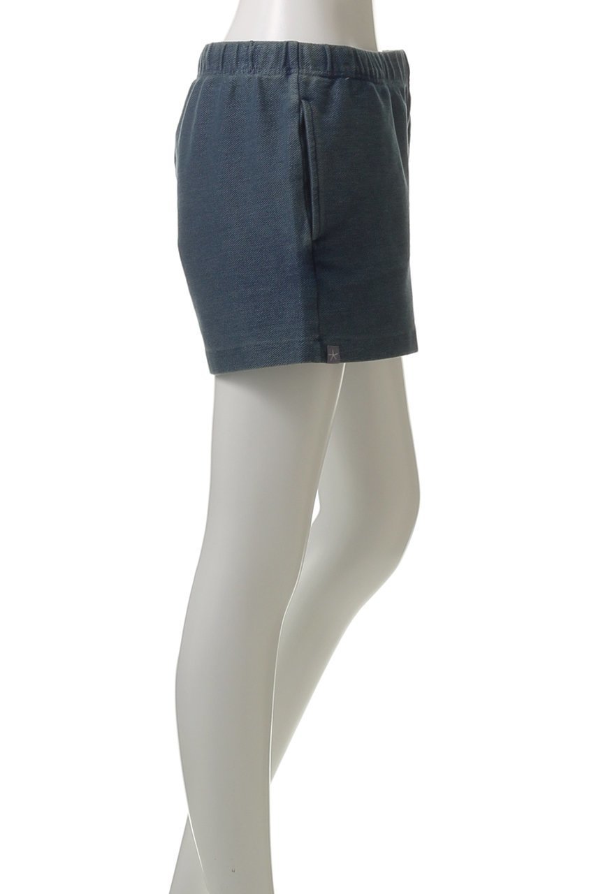 【ベアフット ドリームズ/BAREFOOT DREAMS】のインディゴ ニット ショートパンツ 人気、トレンドファッション・服の通販 founy(ファニー) 　ファッション　Fashion　レディースファッション　Fashion for Women　パンツ　Pants & Trousers　ショートパンツ・ハーフパンツ　High-Waisted & Relaxed Shorts　インディゴ　Indigo Denim　ウォッシュ　Washed Finish　コンパクト　Compact, Small Size　ショート　Short, Short Length　スタイリッシュ　Stylish, Fashionable　デニム　Denim, Jeans Material　旅行　Travel　other-3|ID: prp329100004563591 ipo3291000000035488131