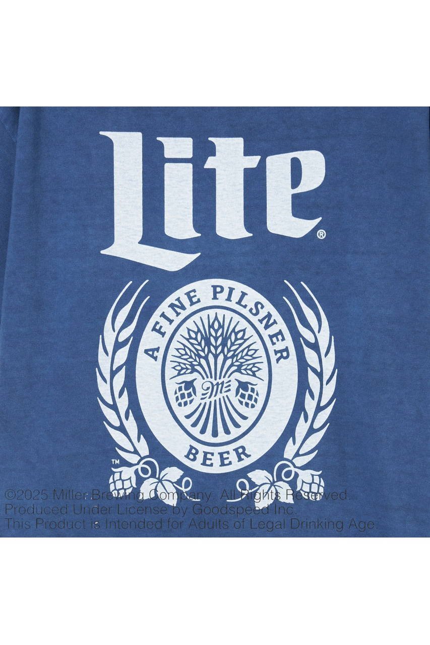 【エリオポール/heliopole】の【GOOD ROCK SPEED】Miller LITE Tシャツ 人気、トレンドファッション・服の通販 founy(ファニー) ファッション Fashion レディースファッション Fashion for Women トップス・カットソー Cut & Sew Tops シャツ・ブラウス・オフィスカジュアル Elegant Blouses & Button-Ups ロングTシャツ・Tシャツ Longline T-Shirts & Tees カットソー・ベーシックTシャツ Cut-and-Sewn Tops / Stretch Tees & Basics ショート Short, Short Length スリーブ Sleeve, Long Sleeve / Short Sleeve フロント Front, Front Design プリント Print, Printed Pattern other-6|ID: prp329100004563598 ipo3291000000036116486