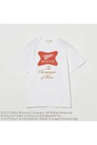 【エリオポール/heliopole】の【GOOD ROCK SPEED】Miller Tシャツ ホワイト|ID:prp329100004563600