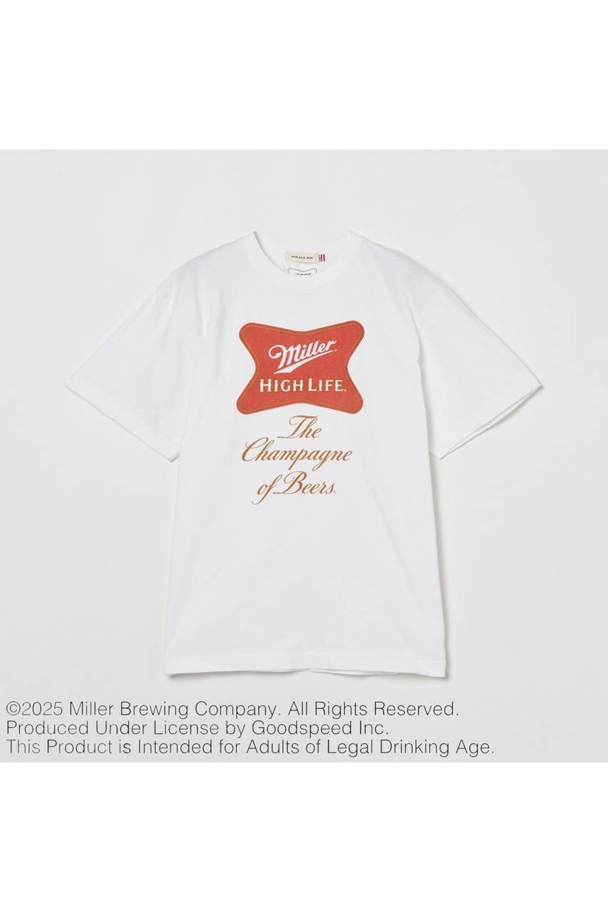 【エリオポール/heliopole】の【GOOD ROCK SPEED】Miller Tシャツ インテリア・キッズ・メンズ・レディースファッション・服の通販 founy(ファニー) 　ファッション　Fashion　レディースファッション　WOMEN　トップス・カットソー　Tops/Tshirt　シャツ/ブラウス　Shirts/Blouses　ロング / Tシャツ　T-Shirts　カットソー　Cut and Sewn　ショート　Short　スリーブ　Sleeve　フロント　Front　プリント　Print　ロング　Long　NEW・新作・新着・新入荷　New Arrivals　ホワイト|ID: prp329100004563600 ipo3291000000032363854