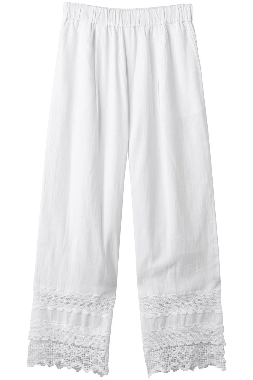 【エリオポール/heliopole】の【normment】CTN FLEX LACE パンツ インテリア・キッズ・メンズ・レディースファッション・服の通販 founy(ファニー) 　ファッション　Fashion　レディースファッション　WOMEN　パンツ　Pants　シンプル　Simple　トレンド　Trend　レース　Race　NEW・新作・新着・新入荷　New Arrivals　アイボリー|ID: prp329100004563601 ipo3291000000032272050