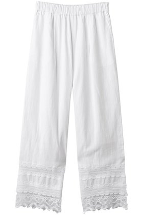 【エリオポール/heliopole】の【normment】CTN FLEX LACE パンツ 人気、トレンドファッション・服の通販 founy(ファニー) ファッション Fashion レディースファッション Fashion for Women パンツ Pants & Trousers シンプル Simple, Minimal トレンド Trend, Trending Now レース Lace, Lace Fabric |ID:prp329100004563601