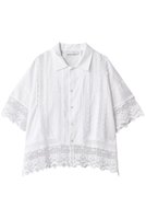 【エリオポール/heliopole】の【normment】CTN FLEX LACE ブラウス 人気、トレンドファッション・服の通販 founy(ファニー) ファッション Fashion レディースファッション Ladies' Fashion Online トップス・カットソー Tops/Tshirt シャツ/ブラウス Shirts/Blouses おすすめ Recommend インナー Inner ショート Short シンプル Simple スリーブ Sleeve ボトム Bottom レース Race |ID:prp329100004563602