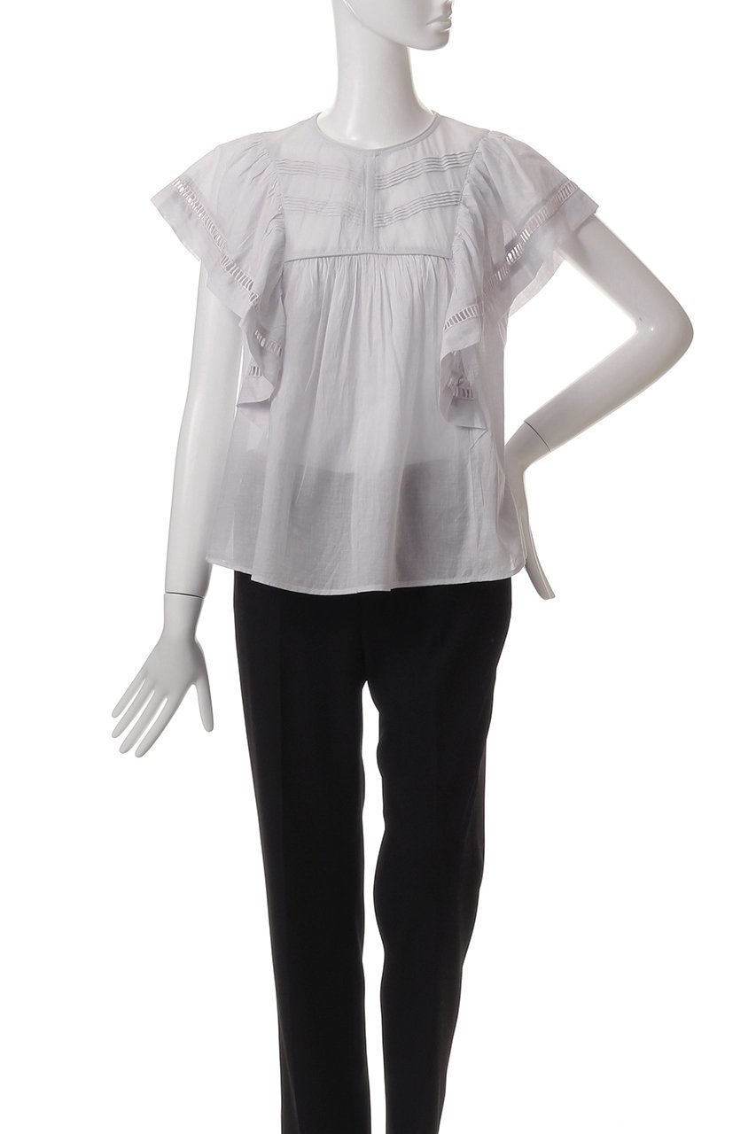 【エリオポール/heliopole】の【normment】CTN PINTUCK ブラウス 人気、トレンドファッション・服の通販 founy(ファニー) 　ファッション　Fashion　レディースファッション　WOMEN　トップス・カットソー　Tops/Tshirt　シャツ/ブラウス　Shirts/Blouses　ショート　Short　スリーブ　Sleeve　ダウン　Down　デニム　Denim　トレンド　Trend　フェミニン　Feminine　フレア　Flare　エレガント 上品　Elegant　NEW・新作・新着・新入荷　New Arrivals　other-2|ID: prp329100004563603 ipo3291000000032272076
