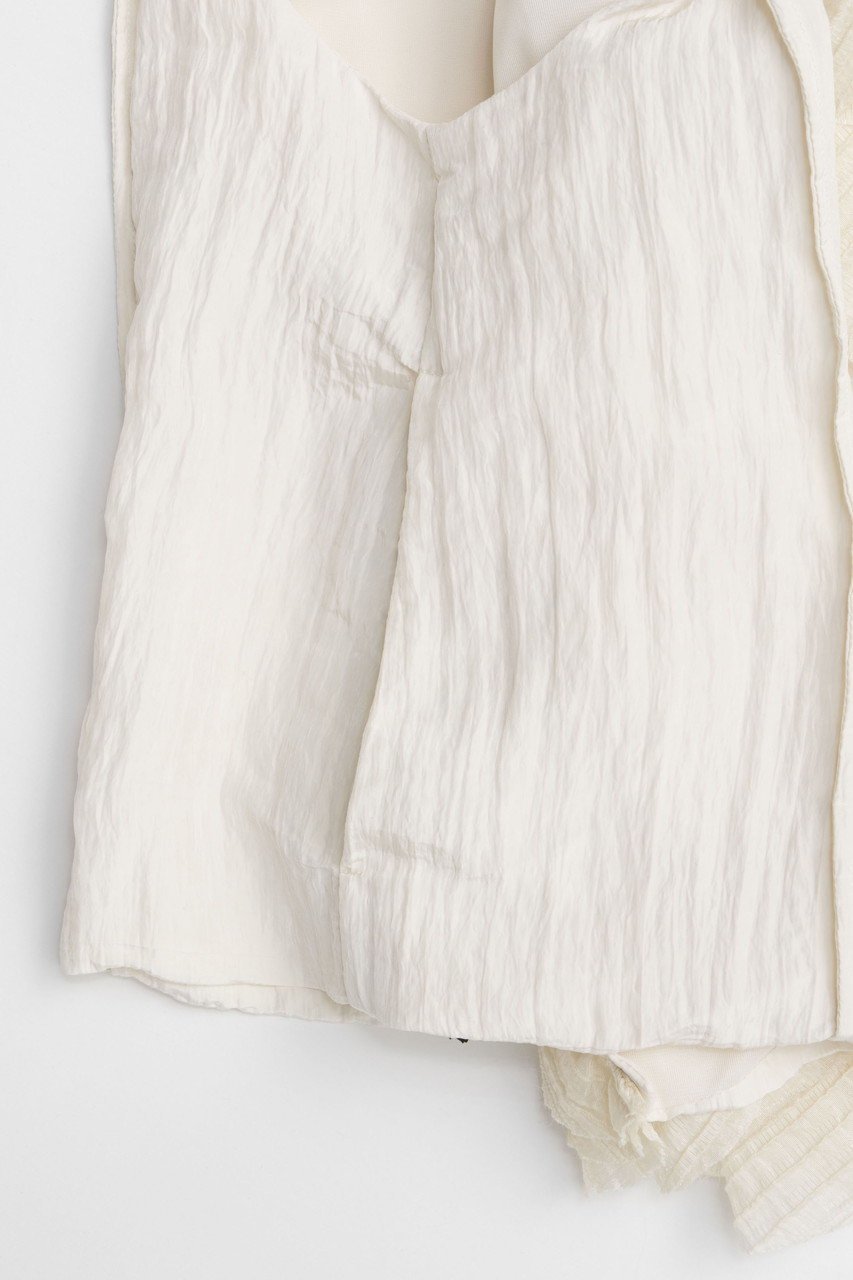 【メゾンスペシャル/MAISON SPECIAL】のWasher Ruffle Tops/ワッシャーフリルトップス 人気、トレンドファッション・服の通販 founy(ファニー) 　ファッション　Fashion　レディースファッション　WOMEN　トップス・カットソー　Tops/Tshirt　キャミソール / ノースリーブ　No Sleeves　シャツ/ブラウス　Shirts/Blouses　ラッフル トップス　Ruffle Tops　タンク　Tank　ノースリーブ　No Sleeve　バランス　Balance　フリル　Frills　ワッシャー　Washer　夏　Summer　NEW・新作・新着・新入荷　New Arrivals　other-5|ID: prp329100004563612 ipo3291000000032272140