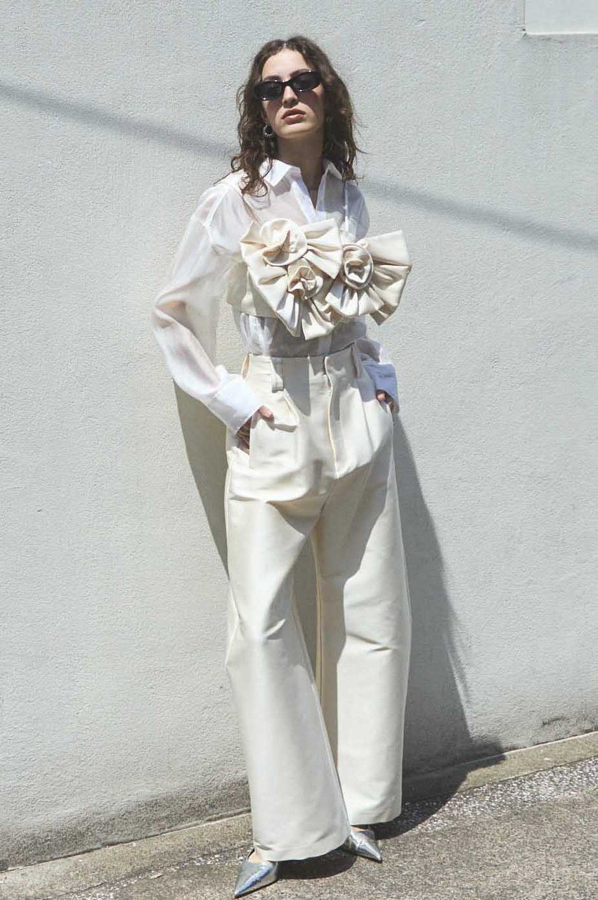 【メゾンスペシャル/MAISON SPECIAL】のRose Ribbon Motif Bustier/ローズリボンモチーフビスチェ 人気、トレンドファッション・服の通販 founy(ファニー) 　ファッション　Fashion　レディースファッション　WOMEN　トップス・カットソー　Tops/Tshirt　キャミソール / ノースリーブ　No Sleeves　シャツ/ブラウス　Shirts/Blouses　ビスチェ　Bustier　インナー　Inner　オケージョン　Occasion　ジャケット　Jacket　セットアップ　Set Up　ノースリーブ　No Sleeve　バランス　Balance　フェミニン　Feminine　ラグジュアリー　Luxury　リボン　Ribbon　ローズ　Rose　エレガント 上品　Elegant　NEW・新作・新着・新入荷　New Arrivals　other-3|ID: prp329100004563614 ipo3291000000032272152