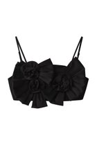 【メゾンスペシャル/MAISON SPECIAL】のRose Ribbon Motif Bustier/ローズリボンモチーフビスチェ BLK(ブラック)|ID: prp329100004563614 ipo3291000000035701017