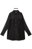 【メゾンスペシャル/MAISON SPECIAL】のSheer Docking Oversized Shirt/シアードッキングオーバーシャツ BLK(ブラック)|ID: prp329100004563618 ipo3291000000036393548