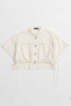 【メゾンスペシャル/MAISON SPECIAL】のColor Stitch Short Shirt/カラーステッチショートシャツ IVR(アイボリー)|ID: prp329100004563620 ipo3291000000032272194