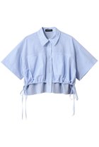 【メゾンスペシャル/MAISON SPECIAL】のColor Stitch Short Shirt/カラーステッチショートシャツ BLU(ブルー)|ID: prp329100004563620 ipo3291000000036393281