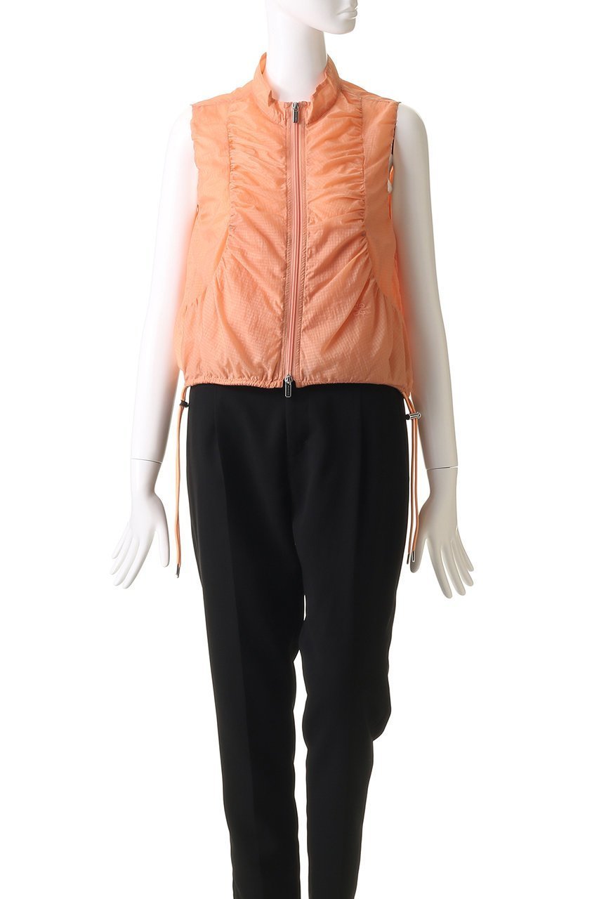 【メゾンスペシャル/MAISON SPECIAL】のAiry Sheer Gathered Vest/エアリーシアーギャザーベスト 人気、トレンドファッション・服の通販 founy(ファニー) 　ファッション　Fashion　レディースファッション　Fashion for Women　アウター　Coat / Outerwear Collection　トップス・カットソー　Cut & Sew Tops　キャミソール&ノースリーブ　Camisoles & Sleeveless Tops　シャツ・ブラウス・オフィスカジュアル　Elegant Blouses & Button-Ups　ベスト&ジレ / 重ね着スタイル　Vests & Gilets　ガーリー　Girly, Feminine Style　キャップ　Cap, Baseball Cap　ギャザー　Gathered, Ruffled　シアー　Sheer, See-Through　スカーフ　Scarf, Neckwear　トレンド　Trend, Trending Now　ノースリーブ　Sleeveless, No-Sleeve　ベスト　Vest, Waistcoat　ミックス　Mix, Mixed Style　リップ　Lip, Lip Motif　再入荷　Restock / Back in Stock　おすすめ　Recommended / Our Picks　夏　Summer　other-6|ID: prp329100004563622 ipo3291000000032536402