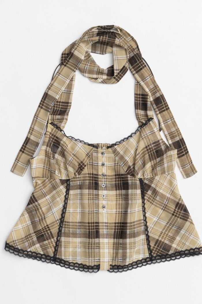 【メゾンスペシャル/MAISON SPECIAL】のPlaid Halter Peplum Sheer Tops/チェックホルターペプラムシアートップス インテリア・キッズ・メンズ・レディースファッション・服の通販 founy(ファニー) https://founy.com/ ファッション Fashion レディースファッション WOMEN トップス・カットソー Tops/Tshirt キャミソール / ノースリーブ No Sleeves シャツ/ブラウス Shirts/Blouses ガーリー Girly キャップ Cap シアー Sheer スニーカー Sneakers セットアップ Set Up チェック Check ノースリーブ No Sleeve レース Race おすすめ Recommend 夏 Summer NEW・新作・新着・新入荷 New Arrivals |ID: prp329100004563624 ipo3291000000032272218