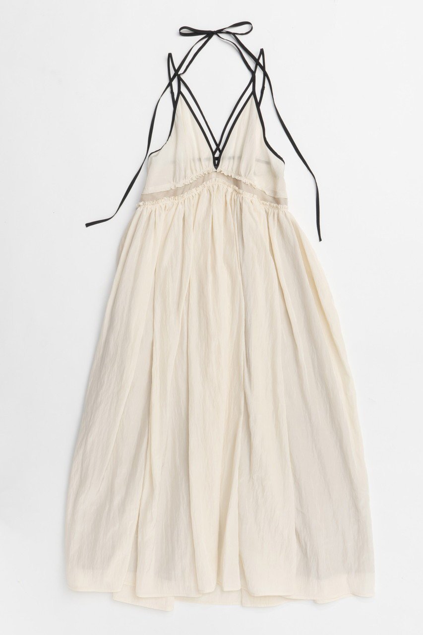 【メゾンスペシャル/MAISON SPECIAL】のVolume Camisole Dress/ボリュームキャミワンピース インテリア・キッズ・メンズ・レディースファッション・服の通販 founy(ファニー) 　ファッション　Fashion　レディースファッション　WOMEN　ワンピース　Dress　ドレス　Party Dresses　キャミワンピース　No Sleeve Dresses　チュニック　Tunic　ギャザー　Gather　シアー　Sheer　チュニック　Tunic　トレンド　Trend　パターン　Pattern　フェミニン　Feminine　ロング　Long　エレガント 上品　Elegant　NEW・新作・新着・新入荷　New Arrivals　O.WHT(オフホワイト)|ID: prp329100004563626 ipo3291000000032272235
