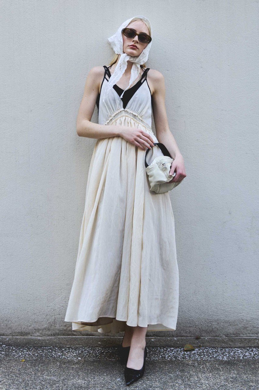 【メゾンスペシャル/MAISON SPECIAL】のVolume Camisole Dress/ボリュームキャミワンピース 人気、トレンドファッション・服の通販 founy(ファニー) 　ファッション　Fashion　レディースファッション　WOMEN　ワンピース　Dress　ドレス　Party Dresses　キャミワンピース　No Sleeve Dresses　チュニック　Tunic　ギャザー　Gather　シアー　Sheer　チュニック　Tunic　トレンド　Trend　パターン　Pattern　フェミニン　Feminine　ロング　Long　エレガント 上品　Elegant　NEW・新作・新着・新入荷　New Arrivals　other-2|ID: prp329100004563626 ipo3291000000032272237
