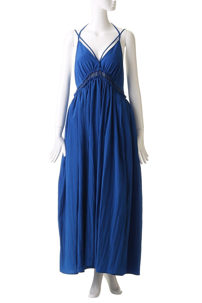 【メゾンスペシャル/MAISON SPECIAL】のVolume Camisole Dress/ボリュームキャミワンピース 人気、トレンドファッション・服の通販 founy(ファニー) 　ファッション　Fashion　レディースファッション　Fashion for Women　ワンピース　Dresses　フォーマル・パーティードレス・結婚式用ドレス　Elegant & Casual Dresses　キャミソールワンピース　Camisole Dresses　チュニック　Tunic Tops & Dresses　ギャザー　Gathered, Ruffled　シアー　Sheer, See-Through　チュニック　Tunic, Long Top　トレンド　Trend, Trending Now　パターン　Pattern, Design Print　フェミニン　Feminine, Girly　ロング　Long, Long-Length　エレガント 上品　Elegant　other-4|ID: prp329100004563626 ipo3291000000032536405