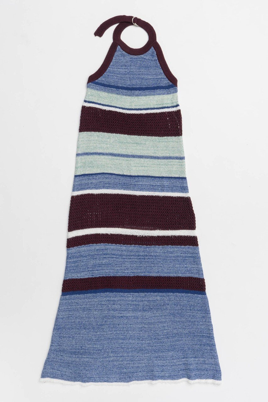 【メゾンスペシャル/MAISON SPECIAL】のHalter Neck Knit Dress/ホルターネックニットワンピース インテリア・キッズ・メンズ・レディースファッション・服の通販 founy(ファニー) 　ファッション　Fashion　レディースファッション　WOMEN　ワンピース　Dress　ドレス　Party Dresses　ニットワンピース　Knit Dresses　チュニック　Tunic　シンプル　Simple　チュニック　Tunic　フィット　Fit　メランジ　Melange　ロング　Long　NEW・新作・新着・新入荷　New Arrivals　BRD(ボルドー)|ID: prp329100004563628 ipo3291000000032272244