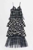 【メゾンスペシャル/MAISON SPECIAL】のPlaid Tiered Dress/チェックティアードワンピース BLK(ブラック)|ID: prp329100004563630 ipo3291000000032272258