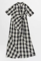 【メゾンスペシャル/MAISON SPECIAL】のTwist Polo Shirt Dress/ツイストポロシャツワンピース BLK(ブラック)|ID: prp329100004563632 ipo3291000000032272275