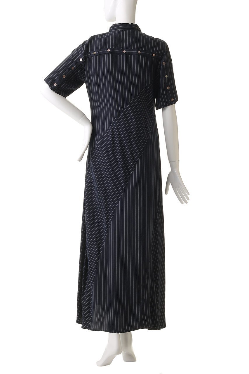 【メゾンスペシャル/MAISON SPECIAL】のTwist Polo Shirt Dress/ツイストポロシャツワンピース 人気、トレンドファッション・服の通販 founy(ファニー) 　ファッション　Fashion　レディースファッション　Fashion for Women　ワンピース　Dresses　フォーマル・パーティードレス・結婚式用ドレス　Elegant & Casual Dresses　シャツワンピース / 1枚で着映えコーデ　Shirt Dresses　チュニック　Tunic Tops & Dresses　インナー　Innerwear　切替　Switching, Contrast Panel　ストライプ　Stripe, Striped Pattern　チェック　Check, Plaid, Tartan　チュニック　Tunic, Long Top　ツイスト　Tweed, Tweed Fabric　ドレープ　Drape, Draping Fabric　ポロシャツ　Polo Shirt, Collared Tee　マキシ　Maxi, Full Length　ヨーク　Yoke, Yoke Design　ランダム　Random, Irregular　ロング　Long, Long-Length　夏　Summer　other-7|ID: prp329100004563632 ipo3291000000032685511