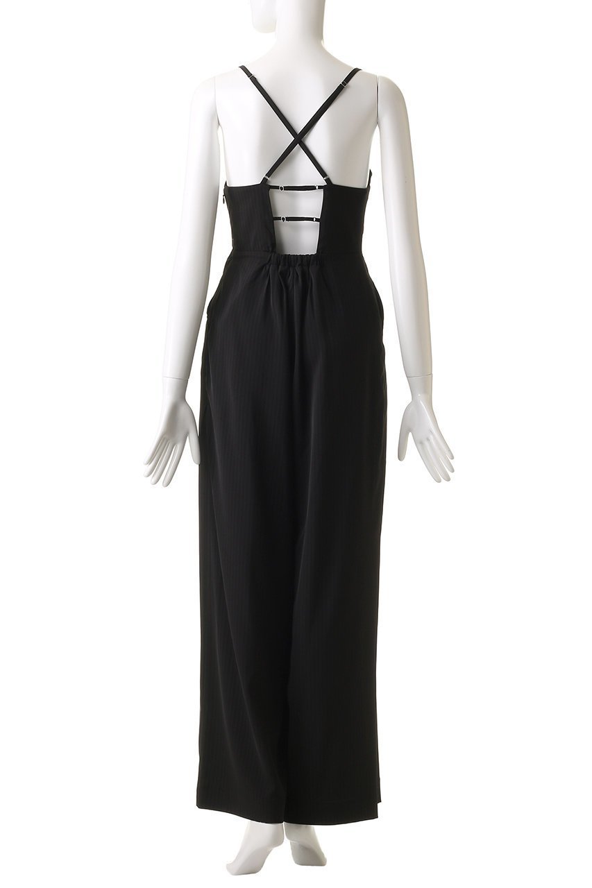 【メゾンスペシャル/MAISON SPECIAL】のShirring Back Open All-In-One/シャーリングバックオープンオールインワン 人気、トレンドファッション・服の通販 founy(ファニー) ファッション Fashion レディースファッション Fashion for Women パンツ Pants & Trousers バッグ Bags オケージョン Occasion Wear シェイプ Shape, Slim Fit シャーリング Shirring, Ruched ストライプ Stripe, Striped Pattern バランス Balance, Style Balance ワイド Wide, Wide Fit おすすめ Recommended / Our Picks 夏 Summer other-4|ID: prp329100004563637 ipo3291000000035557358