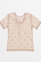 【メゾンスペシャル/MAISON SPECIAL】のEmbroidery Lace Tops/エンブロイダリーレーストップス PNK(ピンク)|ID: prp329100004563645 ipo3291000000032272352