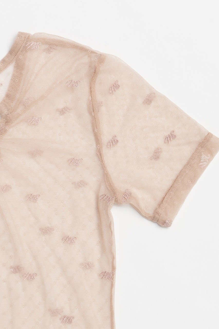 【メゾンスペシャル/MAISON SPECIAL】のEmbroidery Lace Tops/エンブロイダリーレーストップス 人気、トレンドファッション・服の通販 founy(ファニー) 　ファッション　Fashion　レディースファッション　WOMEN　トップス・カットソー　Tops/Tshirt　シャツ/ブラウス　Shirts/Blouses　オケージョン　Occasion　カッティング　Cutting　キャミワンピース　Cami Dress　ショート　Short　スタイリッシュ　Stylish　スリット　Slit　スリーブ　Sleeve　ドット　Dot　メッシュ　Mesh　ラウンド　Round　リボン　Ribbon　夏　Summer　NEW・新作・新着・新入荷　New Arrivals　other-3|ID: prp329100004563645 ipo3291000000032272354