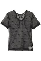 【メゾンスペシャル/MAISON SPECIAL】のEmbroidery Lace Tops/エンブロイダリーレーストップス BLK(ブラック)|ID: prp329100004563645 ipo3291000000036393269