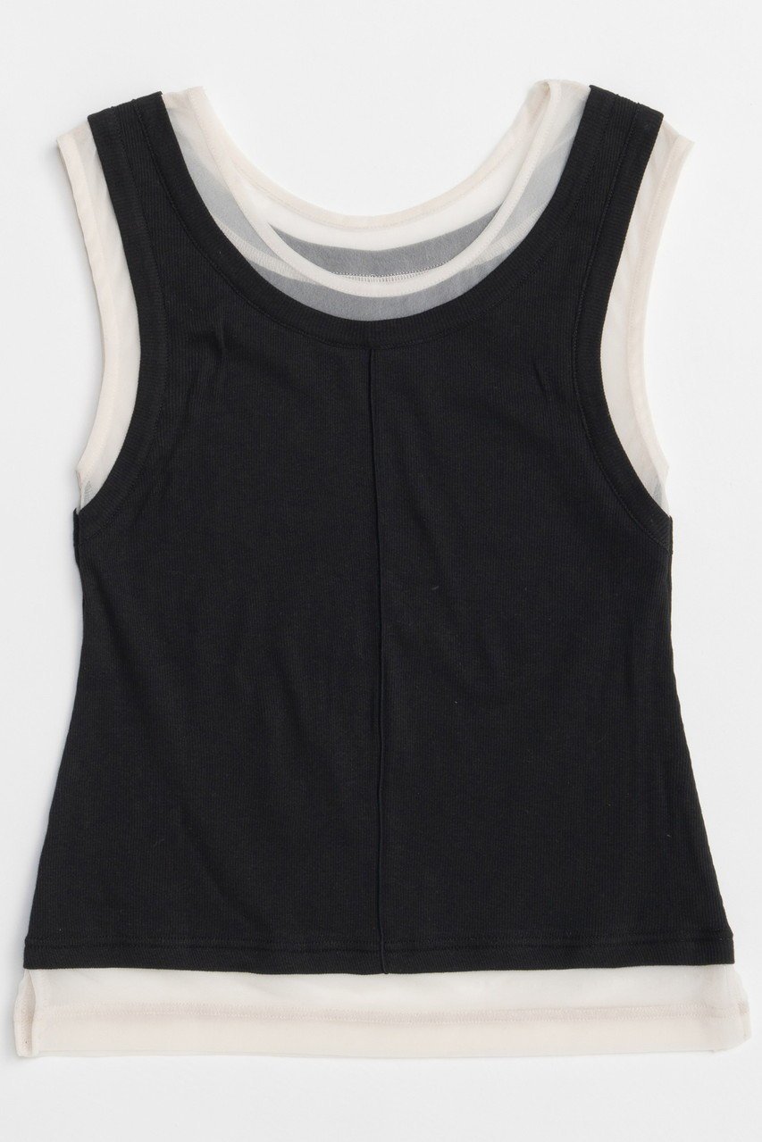 【メゾンスペシャル/MAISON SPECIAL】の2way Neck Sheer Docking Tank Top/2WAYネックシアードッキングタンクトップ 人気、トレンドファッション・服の通販 founy(ファニー) 　ファッション　Fashion　レディースファッション　WOMEN　トップス・カットソー　Tops/Tshirt　キャミソール / ノースリーブ　No Sleeves　シャツ/ブラウス　Shirts/Blouses　ロング / Tシャツ　T-Shirts　カットソー　Cut and Sewn　インナー　Inner　キャミソール　Camisole　シアー　Sheer　ジャケット　Jacket　スタイリッシュ　Stylish　タンク　Tank　ドッキング　Docking　日本製　Made In Japan　NEW・新作・新着・新入荷　New Arrivals　 other-1|ID: prp329100004563649 ipo3291000000032272381