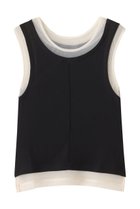 【メゾンスペシャル/MAISON SPECIAL】の2way Neck Sheer Docking Tank Top/2WAYネックシアードッキングタンクトップ BLK(ブラック)|ID: prp329100004563649 ipo3291000000035930648