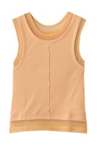 【メゾンスペシャル/MAISON SPECIAL】の2way Neck Sheer Docking Tank Top/2WAYネックシアードッキングタンクトップ ORG(オレンジ)|ID: prp329100004563649 ipo3291000000035930652