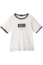 【メゾンスペシャル/MAISON SPECIAL】のAPRICUS Ringer T-shirt/APRICUSリンガーTEE 人気、トレンドファッション・服の通販 founy(ファニー) ファッション Fashion レディースファッション Fashion for Women トップス・カットソー Cut & Sew Tops シャツ・ブラウス・オフィスカジュアル Elegant Blouses & Button-Ups ロングTシャツ・Tシャツ Longline T-Shirts & Tees カットソー・ベーシックTシャツ Cut-and-Sewn Tops / Stretch Tees & Basics カットソー Cut and Sewn Top ショート Short, Short Length スリーブ Sleeve, Long Sleeve / Short Sleeve トリミング Trimming, Decorative Edge フロント Front, Front Design プリント Print, Printed Pattern 再入荷 Restock / Back in Stock 夏 Summer thumbnail WHT(ホワイト)|ID: prp329100004563654 ipo3291000000033439979