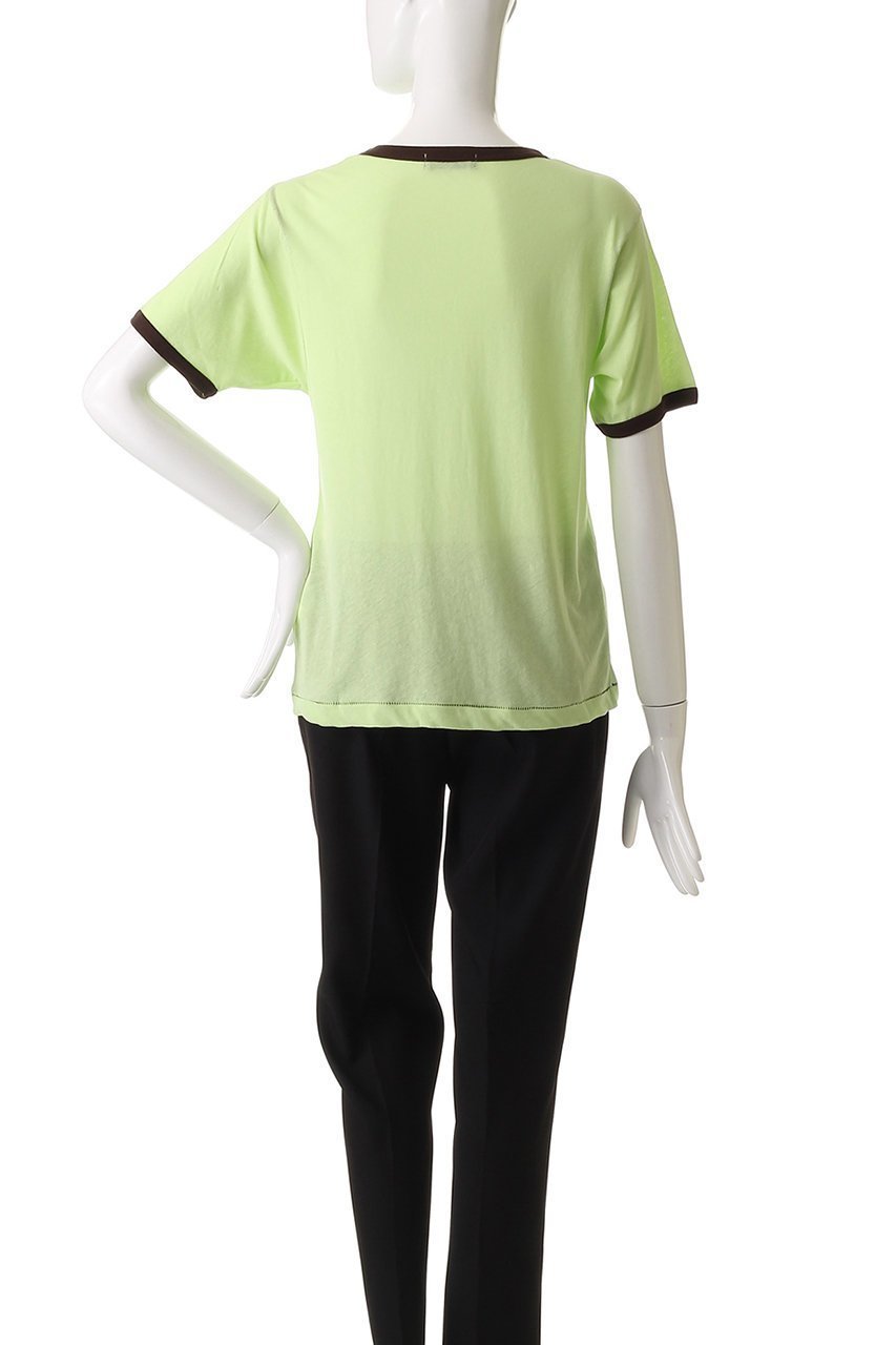 【メゾンスペシャル/MAISON SPECIAL】のAPRICUS Ringer T-shirt/APRICUSリンガーTEE 人気、トレンドファッション・服の通販 founy(ファニー) 　ファッション　Fashion　レディースファッション　Fashion for Women　トップス・カットソー　Cut & Sew Tops　シャツ・ブラウス・オフィスカジュアル　Elegant Blouses & Button-Ups　ロングTシャツ・Tシャツ　Longline T-Shirts & Tees　カットソー・ベーシックTシャツ　Cut-and-Sewn Tops / Stretch Tees & Basics　カットソー　Cut and Sewn Top　ショート　Short, Short Length　スリーブ　Sleeve, Long Sleeve / Short Sleeve　トリミング　Trimming, Decorative Edge　フロント　Front, Front Design　プリント　Print, Printed Pattern　再入荷　Restock / Back in Stock　夏　Summer　other-4|ID: prp329100004563654 ipo3291000000033439982
