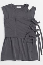 【メゾンスペシャル/MAISON SPECIAL】のRibbon Bare Sleeveless TEE/リボンベアノースリーブTEE C.GRY(チャコールグレー)|ID: prp329100004563655 ipo3291000000032272441