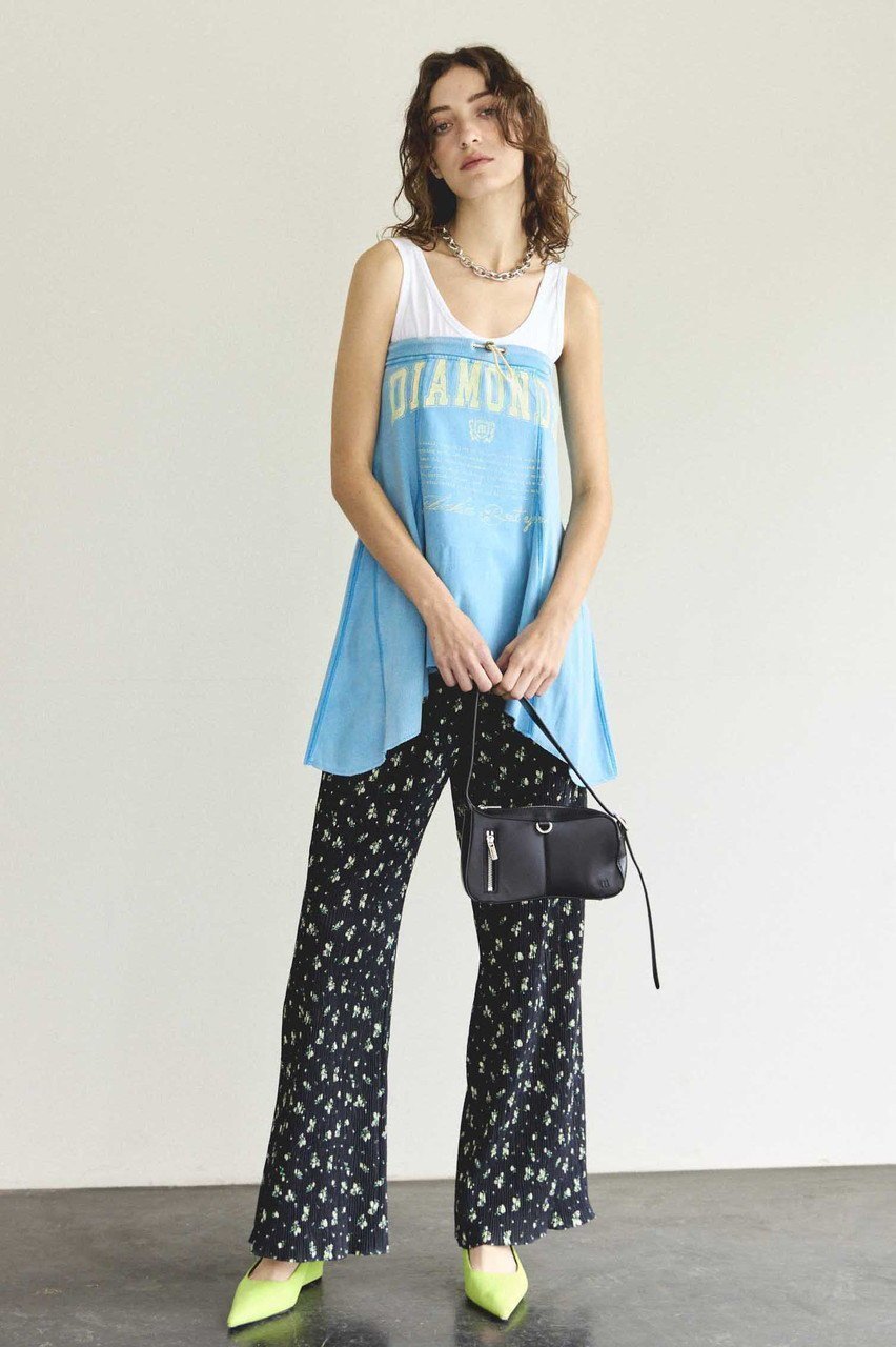 【メゾンスペシャル/MAISON SPECIAL】の2way DIAMONDS Printed Bear Top/2WAY DIAMONDSプリントベアトップ 人気、トレンドファッション・服の通販 founy(ファニー) 　ファッション　Fashion　レディースファッション　WOMEN　トップス・カットソー　Tops/Tshirt　キャミソール / ノースリーブ　No Sleeves　シャツ/ブラウス　Shirts/Blouses　ロング / Tシャツ　T-Shirts　カットソー　Cut and Sewn　キャミソール　Camisole　コンパクト　Compact　ジャケット　Jacket　スウェット　Sweat　ストレッチ　Stretch　タンク　Tank　トレンド　Trend　ドッキング　Docking　ドローストリング　Drawstring　フォルム　Form　フロント　Front　プリント　Print　夏　Summer　NEW・新作・新着・新入荷　New Arrivals　other-2|ID: prp329100004563657 ipo3291000000032272477