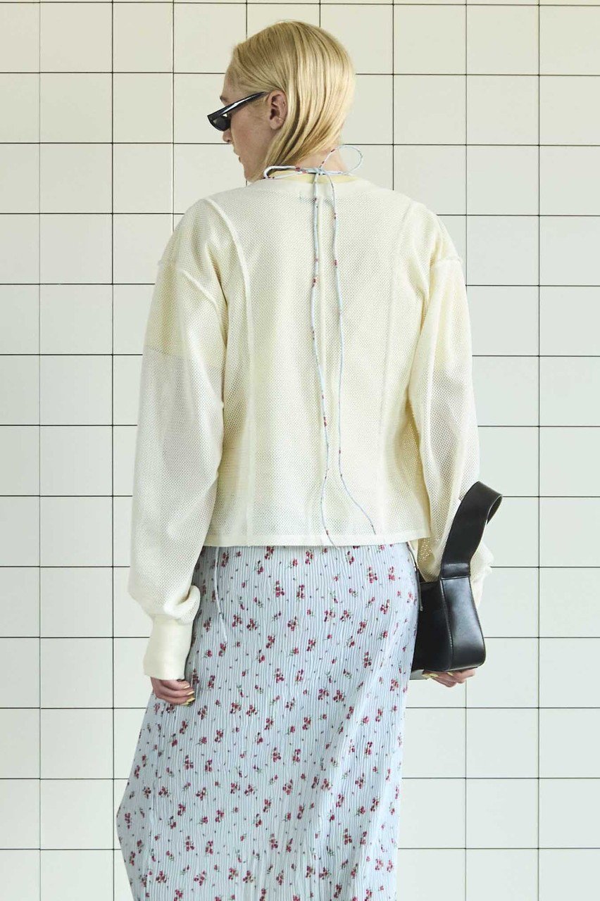 【メゾンスペシャル/MAISON SPECIAL】のMesh Cardigan/メッシュカーディガン 人気、トレンドファッション・服の通販 founy(ファニー) 　ファッション　Fashion　レディースファッション　WOMEN　トップス・カットソー　Tops/Tshirt　カーディガン　Cardigans　シャツ/ブラウス　Shirts/Blouses　ロング / Tシャツ　T-Shirts　カットソー　Cut and Sewn　エアリー　Airy　カーディガン　Cardigan　シェイプ　Shape　スリーブ　Sleeve　メッシュ　Mesh　夏　Summer　旅行　Travel　NEW・新作・新着・新入荷　New Arrivals　other-5|ID: prp329100004563658 ipo3291000000032272498