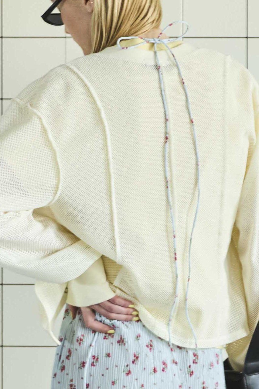 【メゾンスペシャル/MAISON SPECIAL】のMesh Cardigan/メッシュカーディガン 人気、トレンドファッション・服の通販 founy(ファニー) 　ファッション　Fashion　レディースファッション　WOMEN　トップス・カットソー　Tops/Tshirt　カーディガン　Cardigans　シャツ/ブラウス　Shirts/Blouses　ロング / Tシャツ　T-Shirts　カットソー　Cut and Sewn　エアリー　Airy　カーディガン　Cardigan　シェイプ　Shape　スリーブ　Sleeve　メッシュ　Mesh　夏　Summer　旅行　Travel　NEW・新作・新着・新入荷　New Arrivals　other-6|ID: prp329100004563658 ipo3291000000032272500